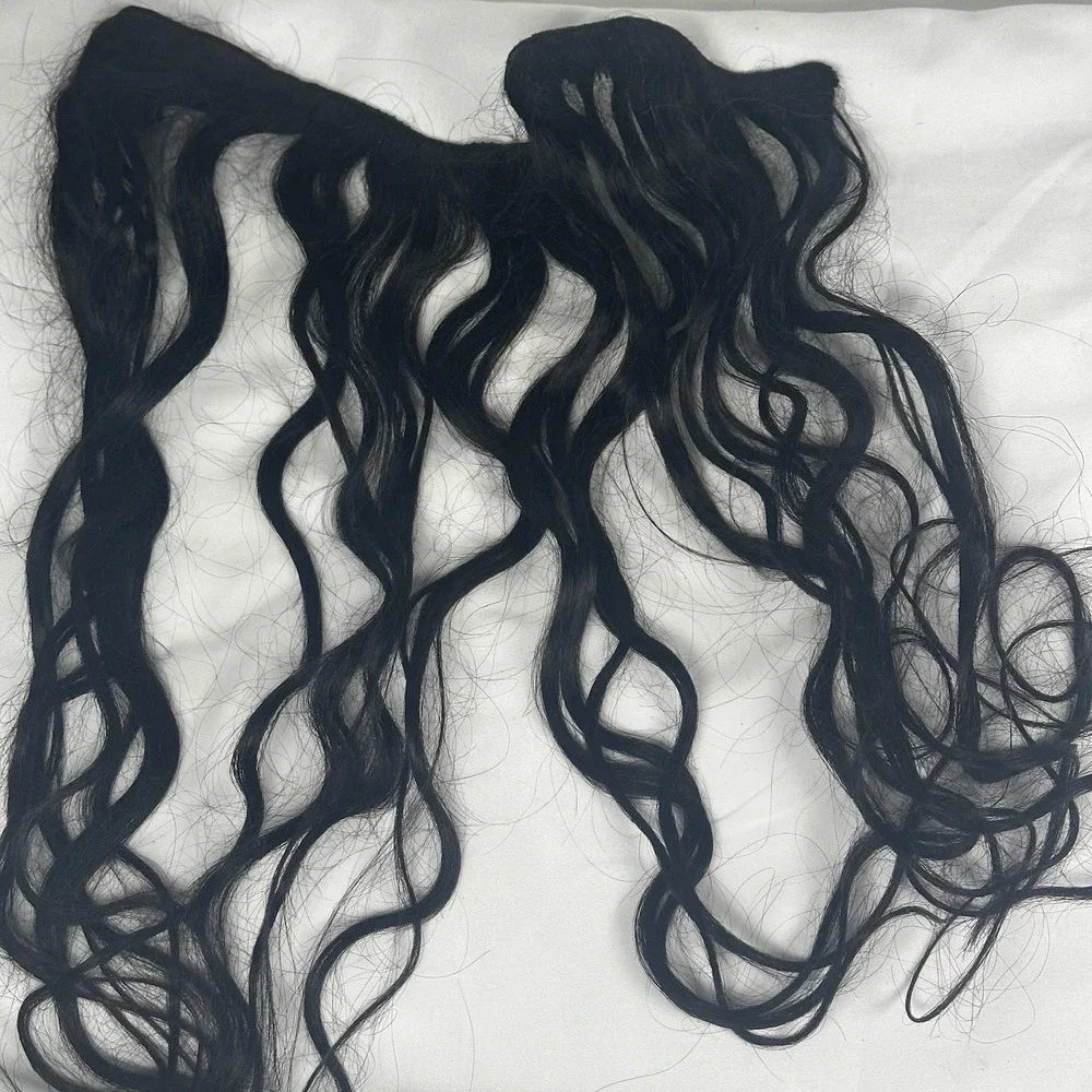 Ashine 100% Brazilian Human Hair‎ Extensions-Black 18, 20, And 22 Inch Hair